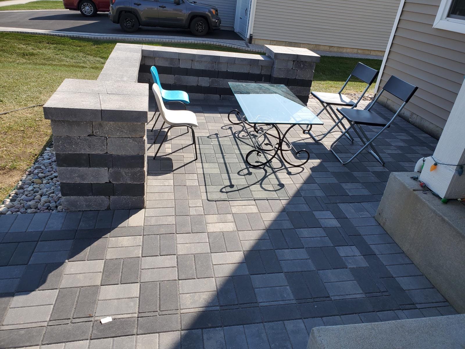 Landscaping project photo