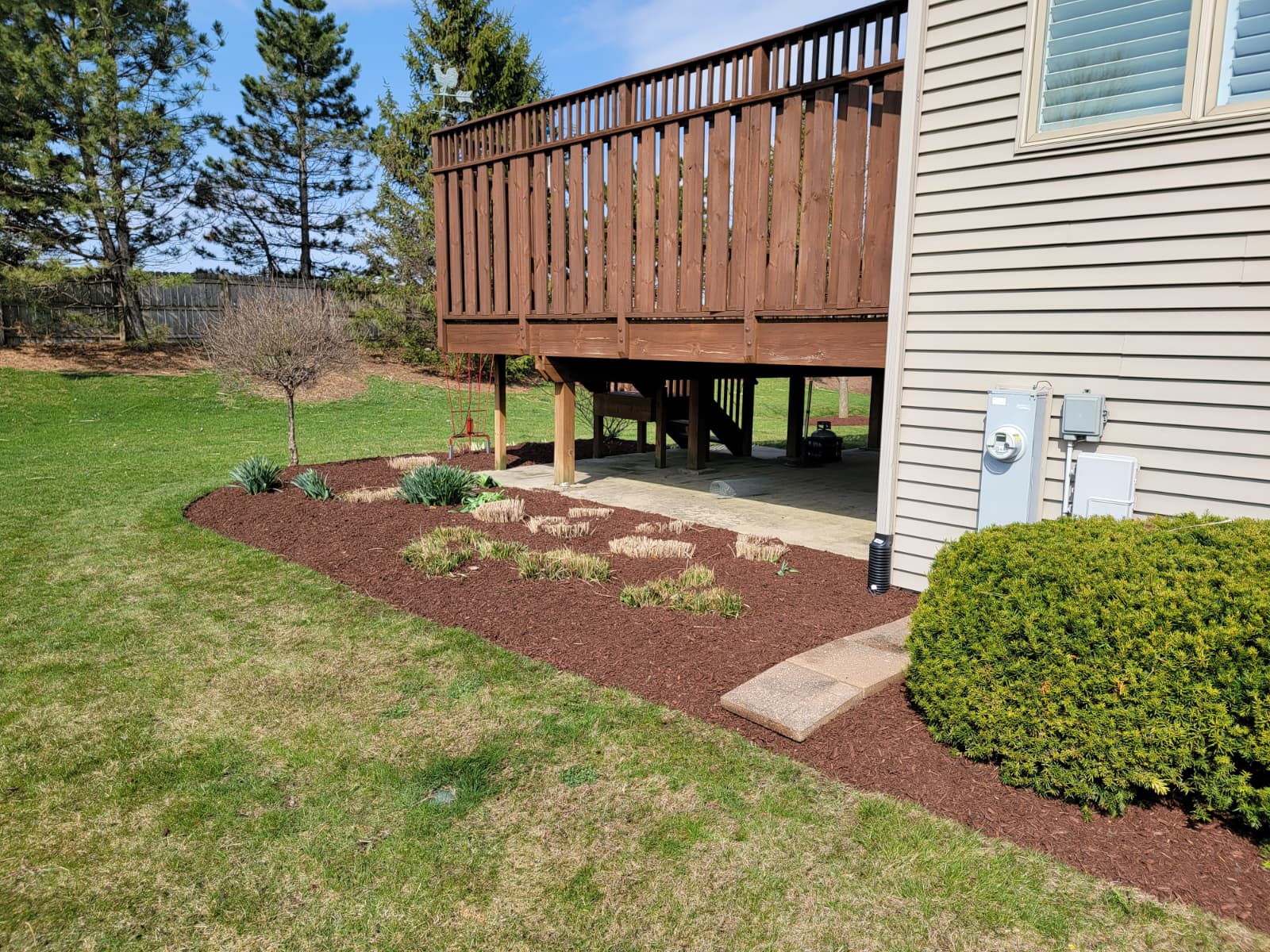 Landscaping project photo